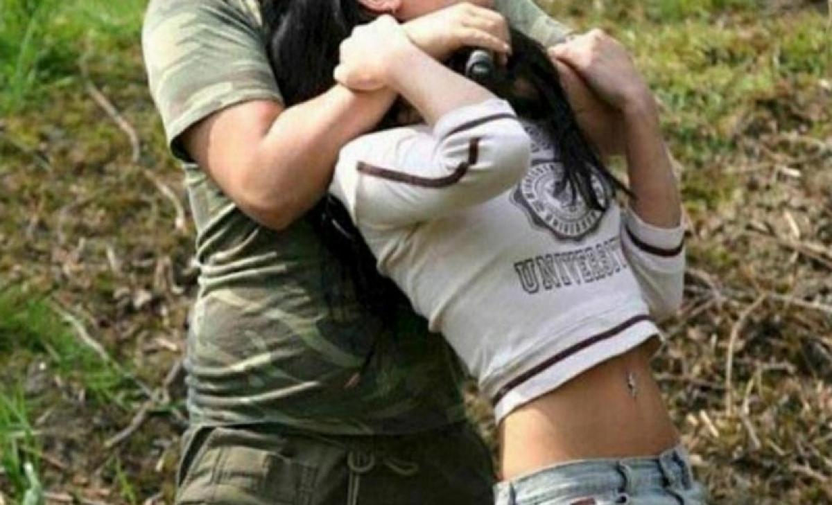 Похищение девочки в лесу